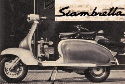 Siambretta 175 TV, la de mayor cilindrada