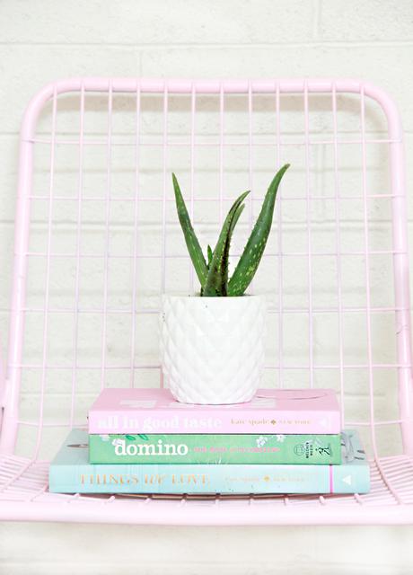 ANTES Y DESPUÉS: Como darle a una silla de metal una nueva vida con chalk paint!