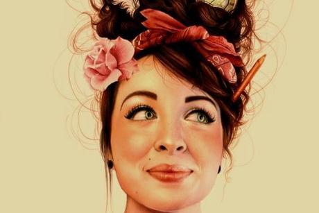 mujer sonriendo sin miedo