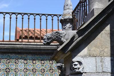 Gárgolas en el Palacio da Pena