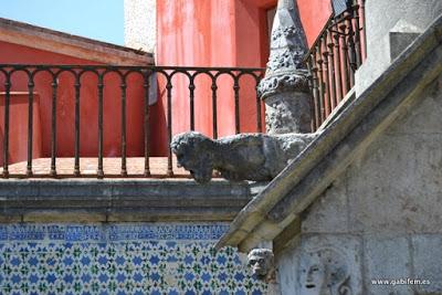 Gárgolas en el Palacio da Pena