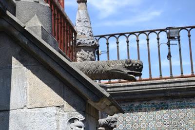 Gárgolas en el Palacio da Pena