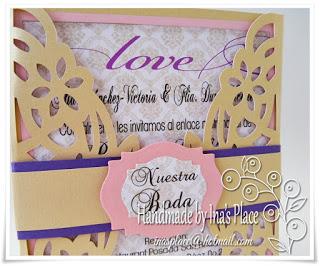 Invitaciones Bodas - Diseño Moderno y Actual - Modern Design On Trend.