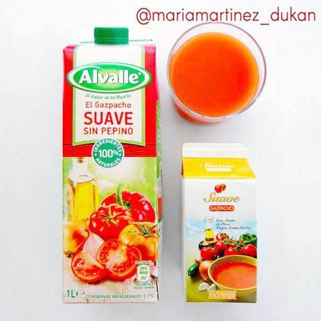 Gazpacho apto dieta Dukan: cómo saber si un gazpacho es apto