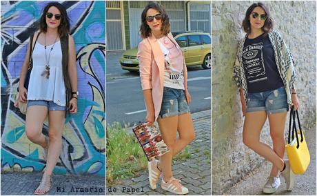 Tres Looks Básicos con Shorts Denim - 3