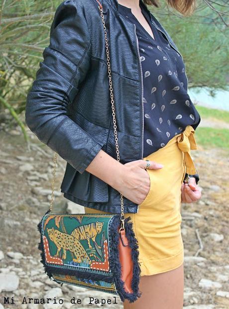 Ideas para Vestir un Short Amarillo - Propuesta 1 Ideas para Vestir un Short Amarillo - Propuesta 1