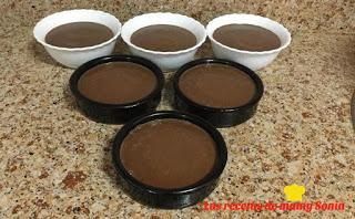 NATILLAS DE CHOCOLATE Y RON EN THERMOMIX