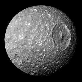 Mimas, la estrella de la muerte saturniana.