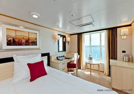 Exclusividad y lujo en alta mar. QE Single Stateroom CRUCERO LUJO