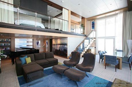 The launch of Royal Caribbean International's Oasis of the Seas, the worlds largest cruise ship. Staterooms Royal Loft Suite