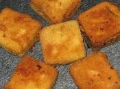 Sándwiches fritos pimientos