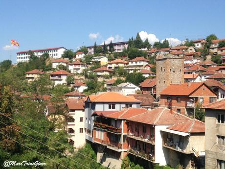 Kratovo, vistas desde el Hotel Kratis donde nos alojamos durante el curso.