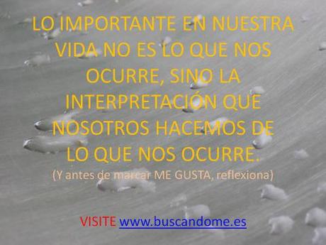 LAS COSAS NO TIENEN IMPORTANCIA: SE LA DAMOS