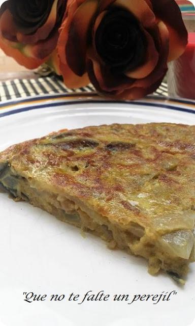 Tortilla de Berenjenas al Curry