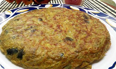 Tortilla de Berenjenas al Curry