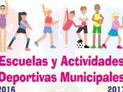 Escuelas actividades deportivas municipales