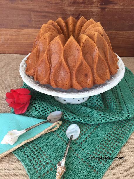 BUNDT CAKE DE NUTELLA Y PISTACHOS