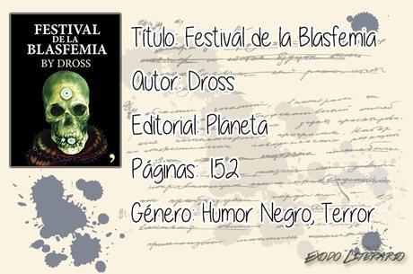 Review #27] Festival de la Blasfemia - Paperblog