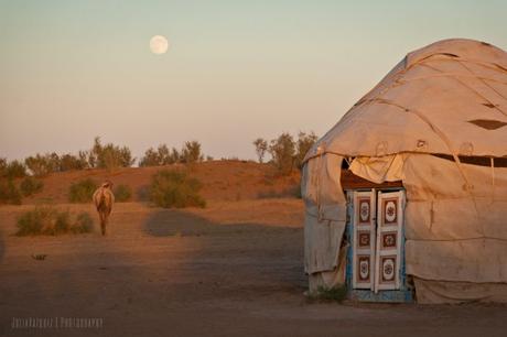 Uzbekistán, pasando la noche en el Desierto Kyzyl Kum