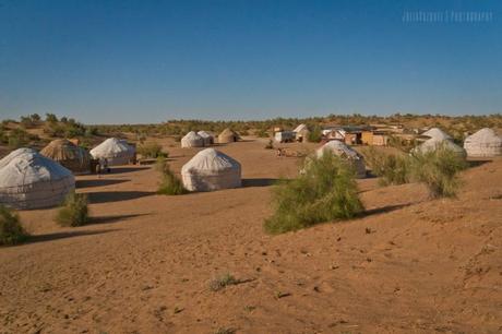 Uzbekistán, pasando la noche en el Desierto Kyzyl Kum