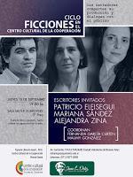 Eventos | Eleisegui, Sández y Zina, invitados de septiembre en el Ciclo Ficciones del CCC