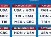 Calendario partidos Hexagonal Final Concacaf Rumbo Rusia 2018