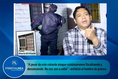ATENTAN CONTRA PERIODISTA EN BARRANCA…