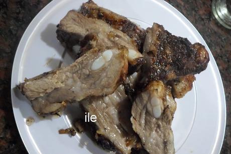 Pechito de cerdo a la coca cola