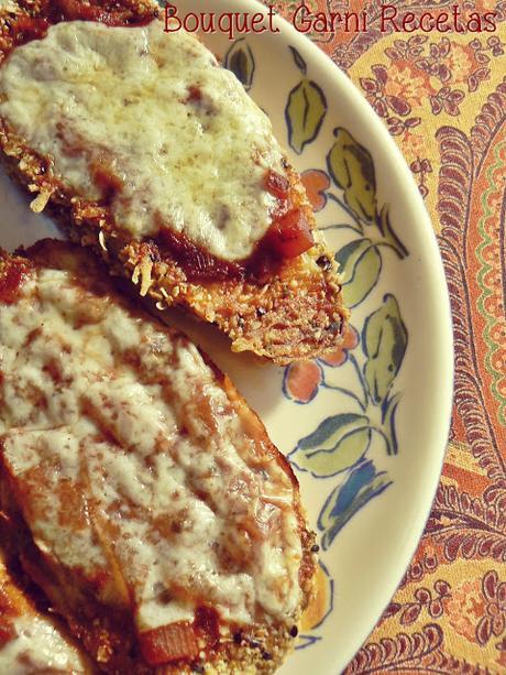 Milanesas de berenjenas al horno