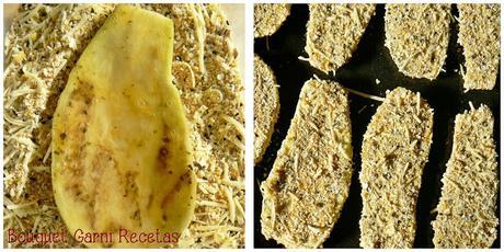 Milanesas de berenjenas al horno