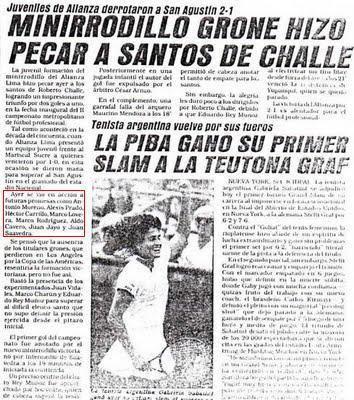 08 de Septiembre en ALianza Lima [debut de Juan Jayo]