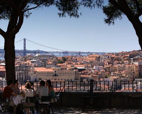 Mirador Graca. Lisboa.