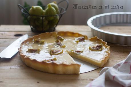 como preparar tarta frangipane con higos con thermomix