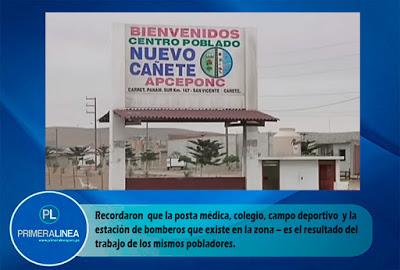 NUEVO CAÑETE AMENAZADO POR DELINCUENTES TRAFICANTES DE TERRENOS…