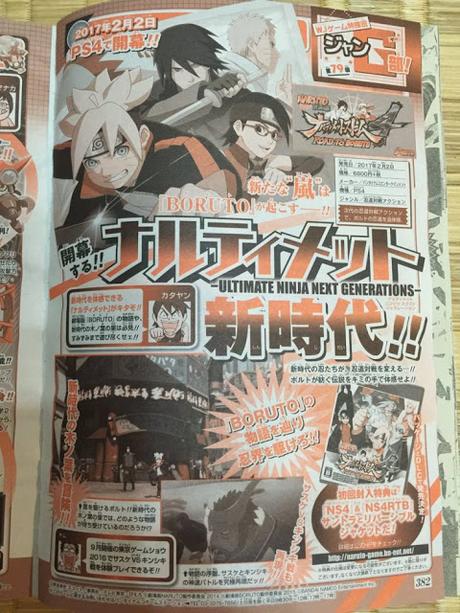 Anunciado Naruto Ultimate Ninja Storm 4: Road to Boruto para PS4
