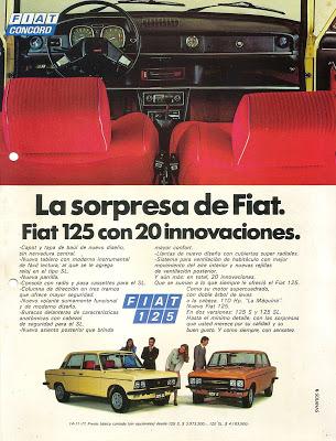 Fiat 125 del año 1977