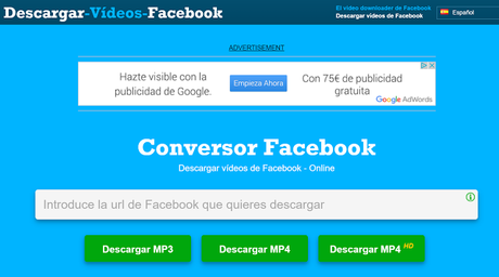 Descargar vídeos de Facebook en tu Smartphone y en tu PC