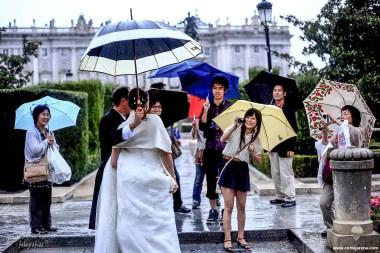 Boda con lluvia