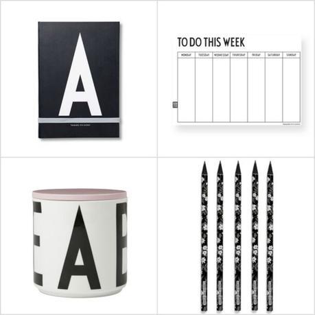 vuelta al cole productos hogar marcas nordicas diseño nórdico diseño escandinavo diseño danés design letters compra diseño online blog diseño danés accesorios oficina 