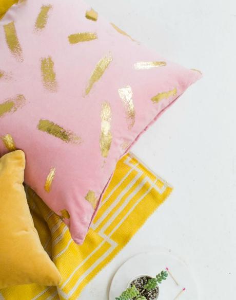 9 diy con pan de oro