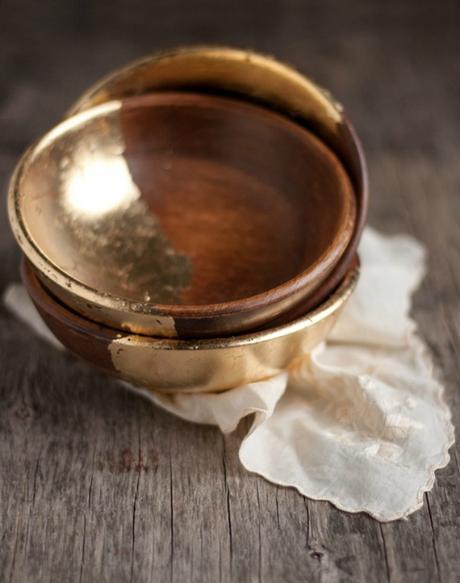 9 diy con pan de oro