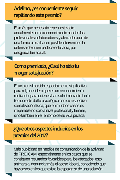 Solo el que ha sufrido el mobbing puede entender qué se siente y cómo se vive el día a día