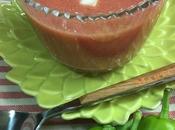 Gazpacho Pimientos Padrón Queso Burgos