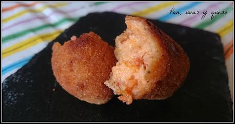 Croquetas de picadillo de chorizo