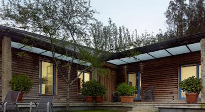 Cabana Rustica de Madera y Piedra