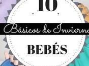 MATERNIDAD Básicos Otoño-Invierno bebés