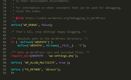 limitar las versiones de wordpress