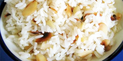 Arroz con Mani y Queso receta