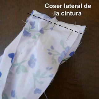 Blusa de espalda abierta, tutorial