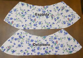 Blusa de espalda abierta, tutorial